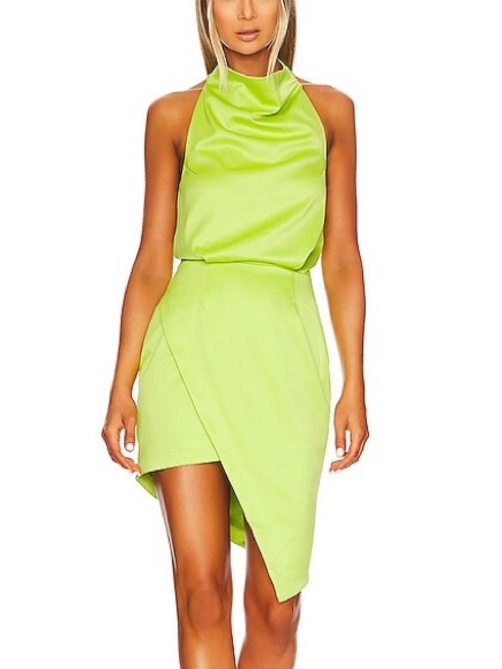 ELLIATT Lilah Dress in Lime Green Size Small New With Tags